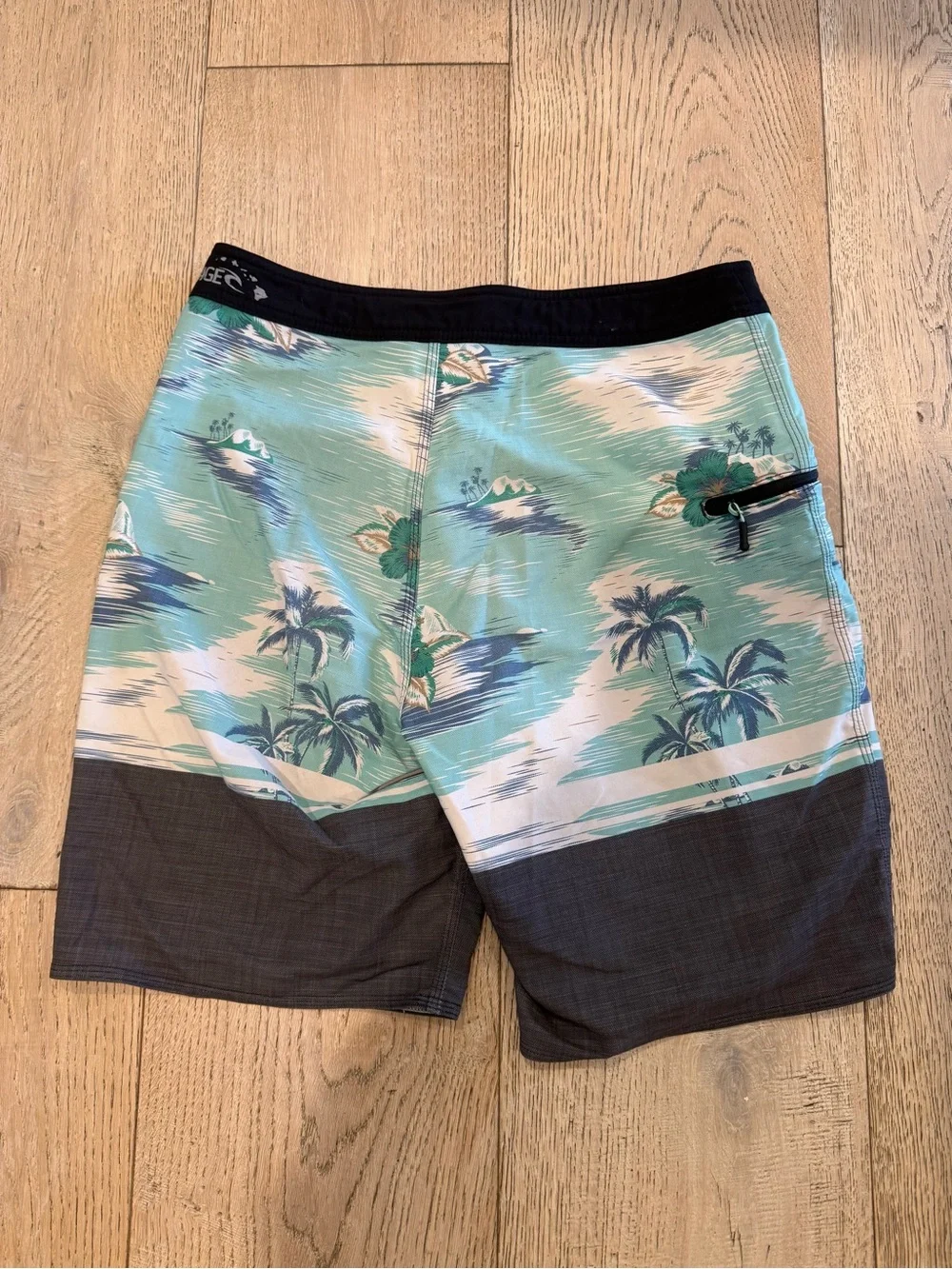 Rip Curl Mirage Hawaii Board Shorts Size 29 Tropical Surf Swim Trunks